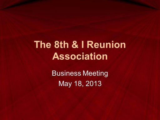 William Ertle's Reunion 2013 Pics